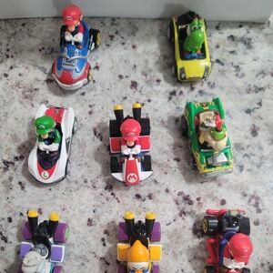Mario Kart Die cast Car Lot